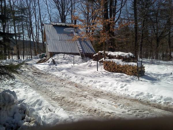 Sugar House in the winter