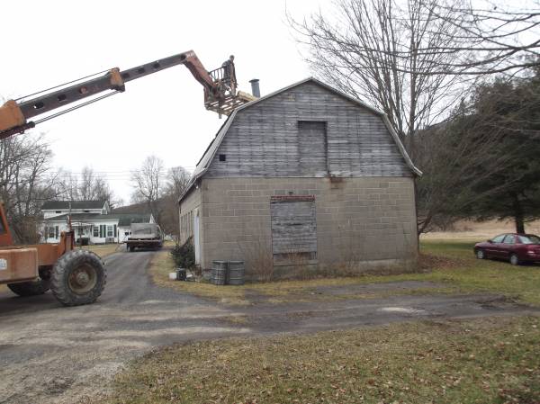 removing the steam/smoke stacks