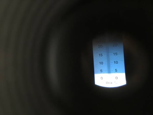 Refractometer Reading 2.5