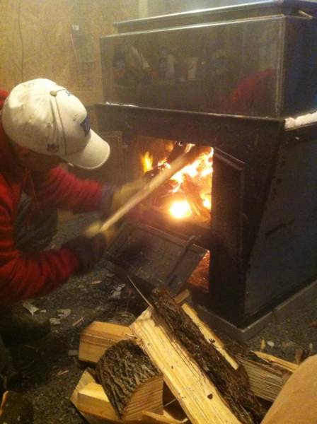 Maple sugaring 2013