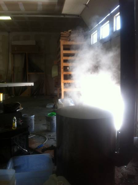 My first evaporator