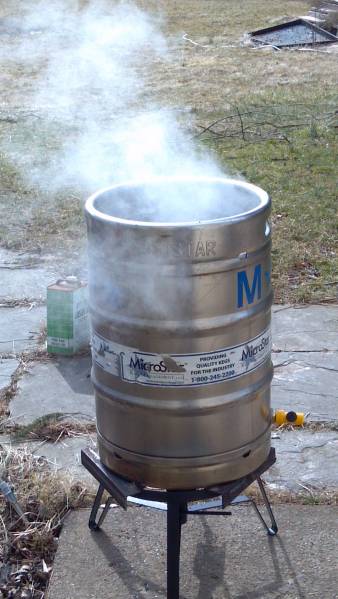 beer keg evaporator