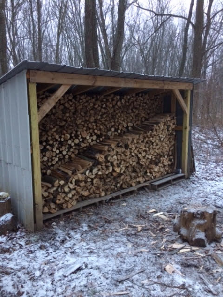 Wood shed